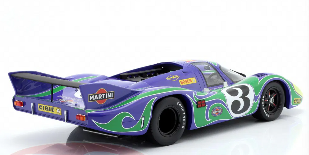 1/12 CMR 1970 Porsche 917L #3 2nd 24h LeMans Martini International Racing Gérard Larrousse, Willi Kauhsen Car Model