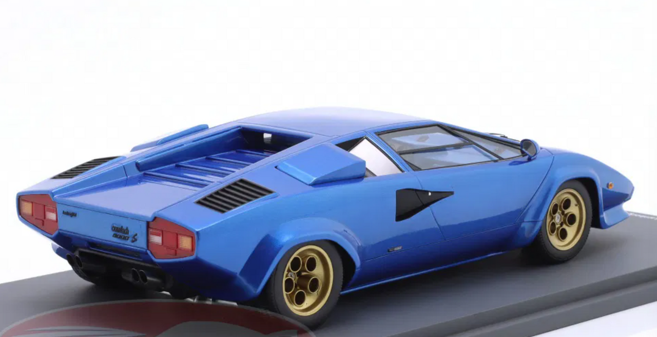 1/18 Schuco 1979 Lamborghini Countach LP400 S (Blue) Car Model