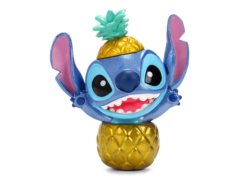 Set of 4 Diecast Figures "Disney's Stitch" Wave #3 "Metalfigs" Series Diecast Models by Jada