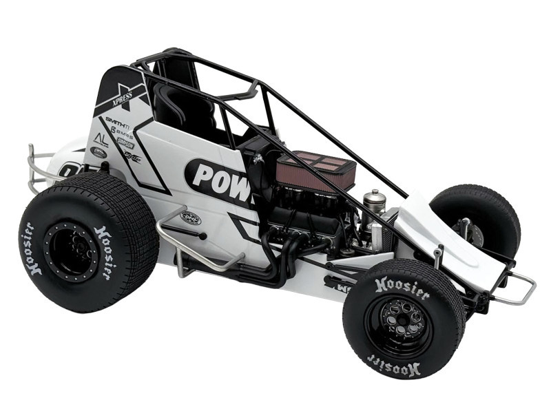 1/18 ACME 2026 #87 Power Plus Sprint Car - Aaron Reutzel Diecast Car Model