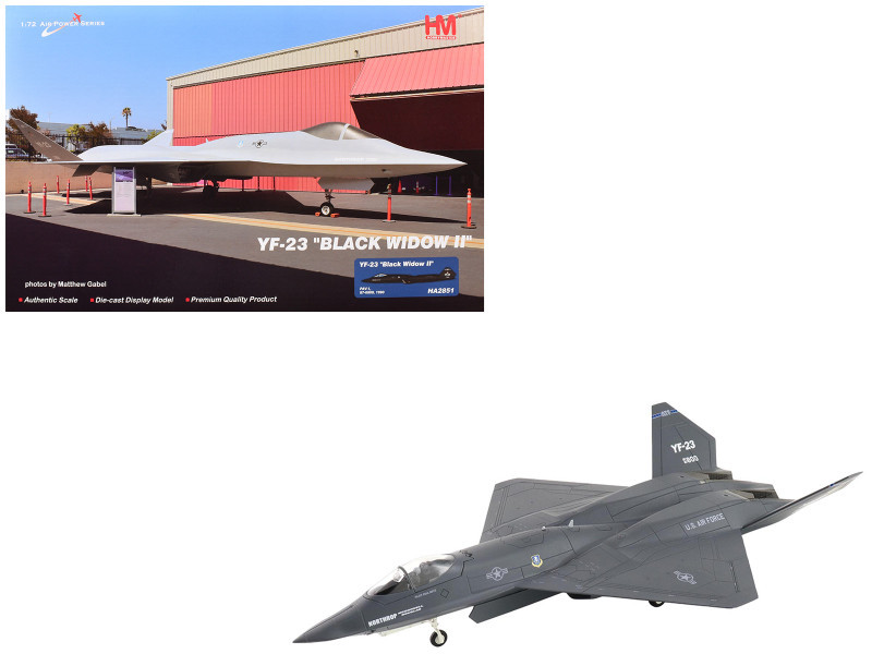 S14 1/144 YF-23 BLACK WIDOW Ⅱ PAV-2 Northrop YF-23 Black Widow II Stealth Fighter Aircraft 