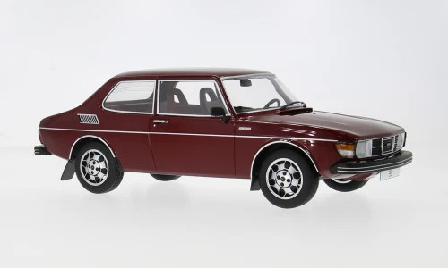 1/18 ModelCarGroup 1977 Saab 99 Turbo (Dark Red) Diecast Car Model
