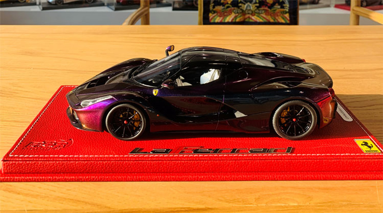 1/18 BBR Ferrari LaFerrari (Purple) Resin Car Model Limited