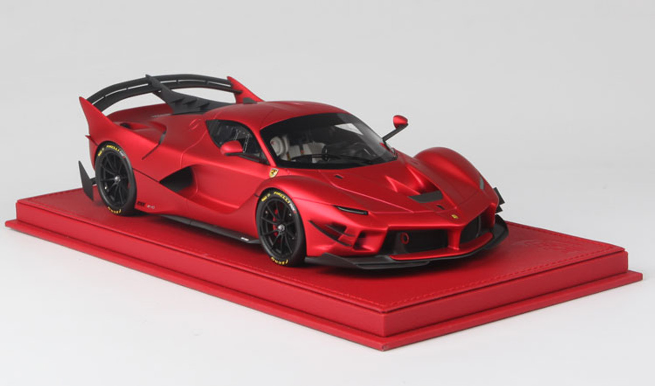 1/18 BBR Ferrari LaFerrari FXXK EVO Matte F1 2007B Red Resin