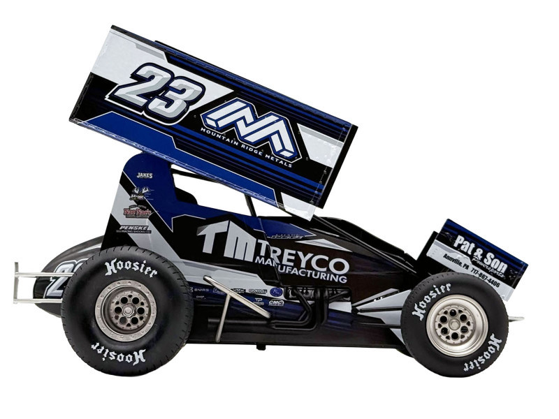 1/18 ACME 2026 #23 Treyco Manufacturing Sprint Car - Chase Dietz Diecast Car Model