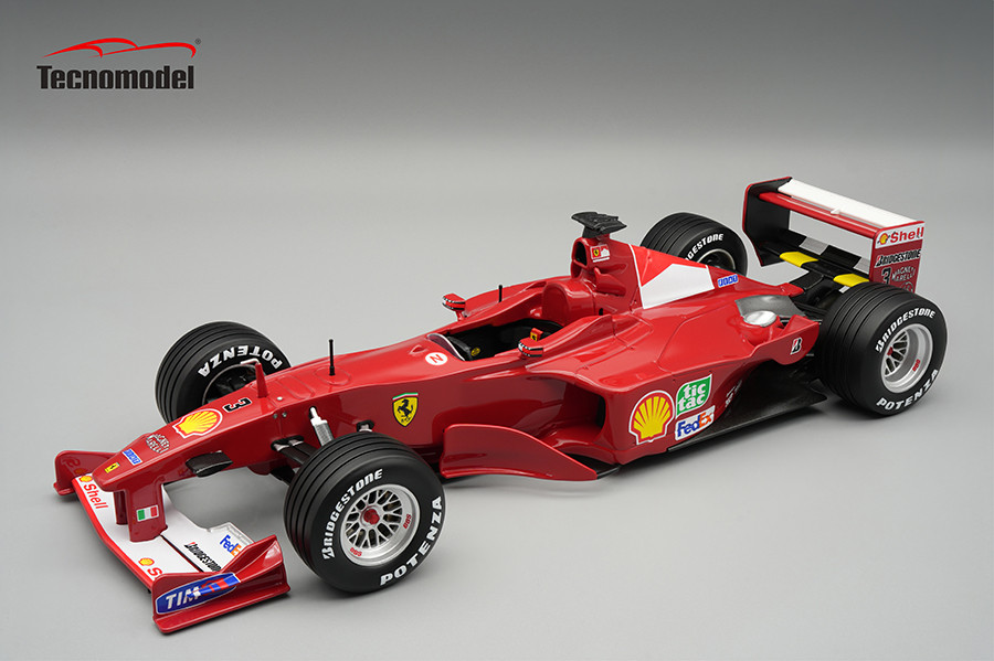 1/18 Tecnomodel Ferrari F1 2000 Winner Italy GP Driver Michael Schumacher Limited Edition Car Model