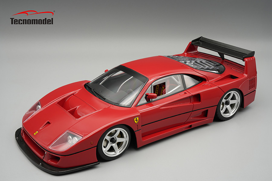 1/18 Tecnomodel Ferrari F40 1994 Press Edition Red 1994 Car Model