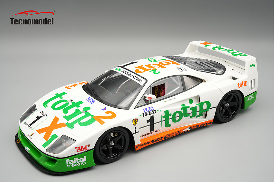 1/18 Tecnomodel Ferrari F40 1994 Winner Italian GT Vallelunga