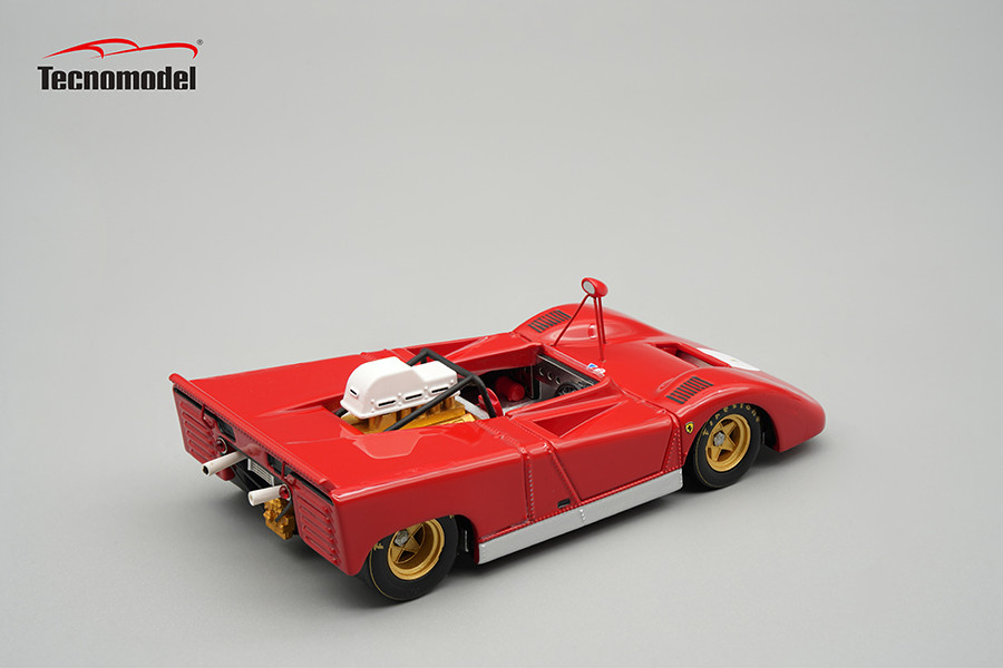 1/43 Tecnomodel Ferrari 712 Can Am Press Version 1971 Car Model