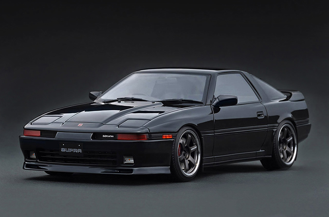 1/18 Ignition Model Toyota Supra 3.0GT Turbo LIMITED (MA70) (Black