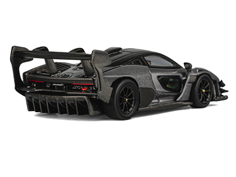 1/64 CM Model McLaren Senna GTR (Dark Grey) Diecast Car Model