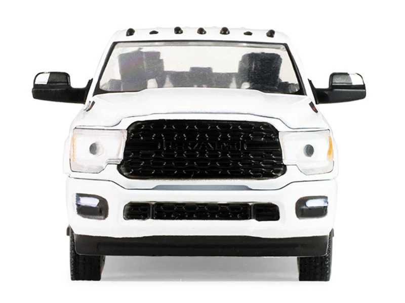 1/64 Greenlight 2023 Dodge Ram 2500 Bighorn (White) Diecast Car Model
