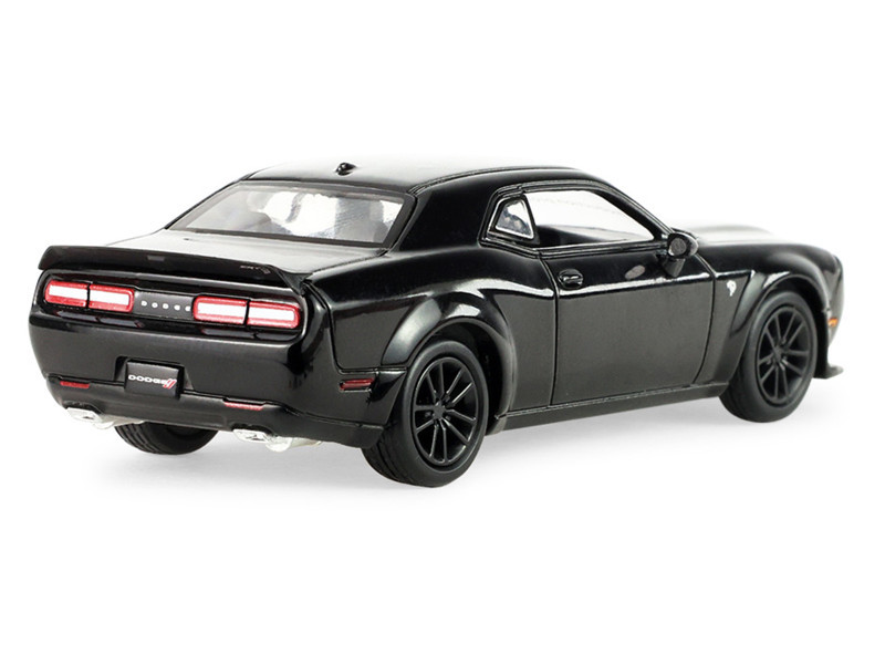 1/64 Greenlight 2023 Dodge Challenger SRT Hellcat Widebody (Black) Diecast Car Model