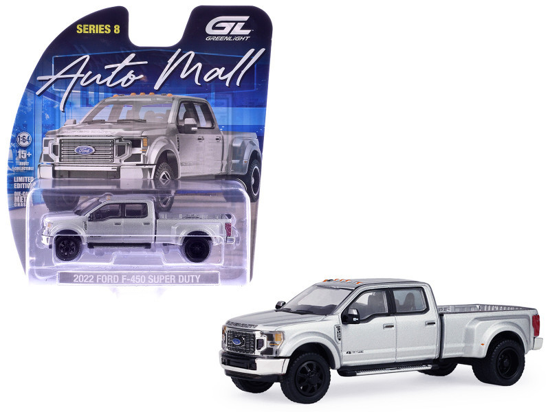 1/64 Greenlight 2022 Ford F-450 Super Duty Diecast Car Model