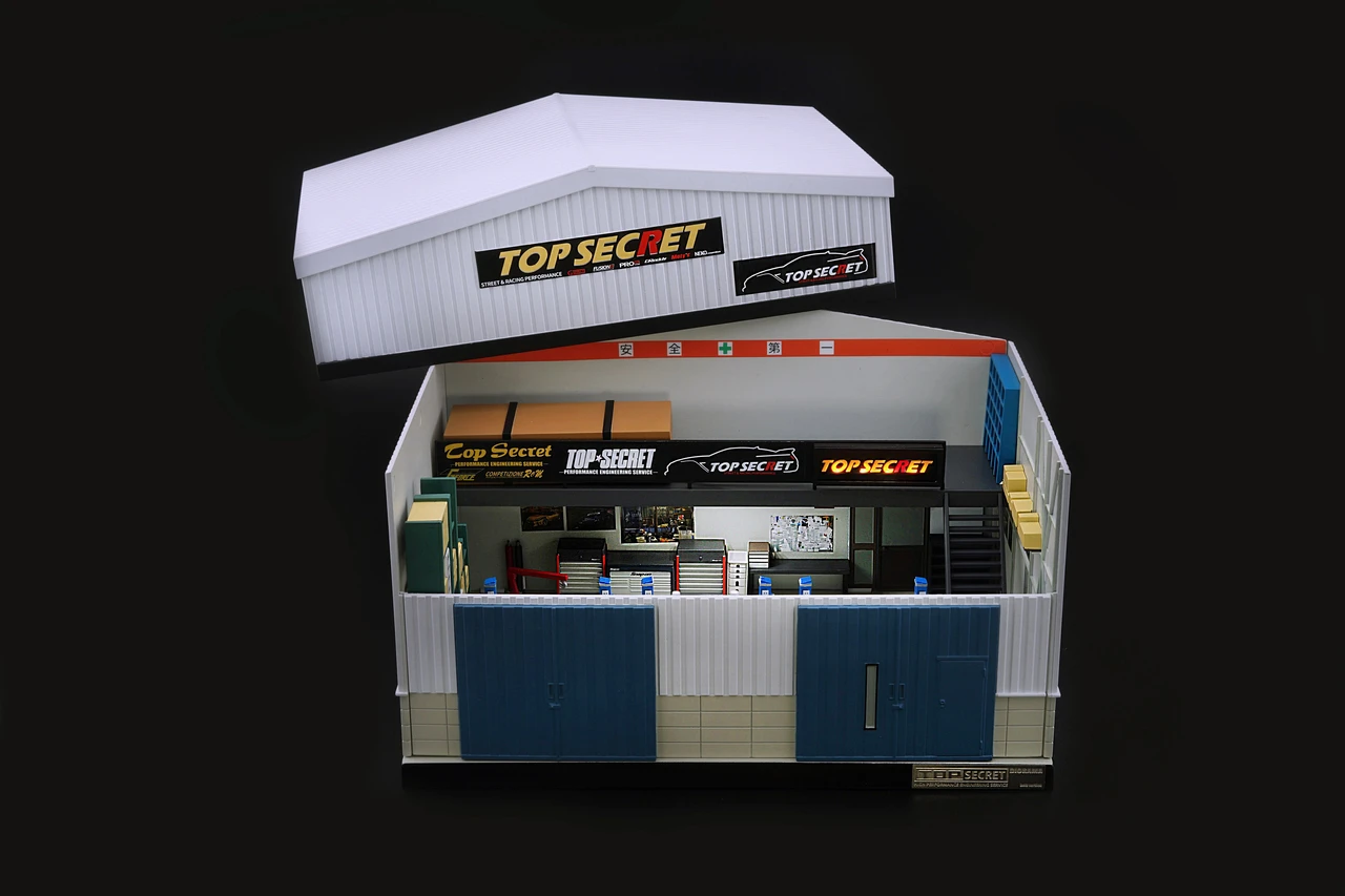 1/64 BMC Top Secret Diorama Set (TAS JP26) Limited - LIVECARMODEL.com