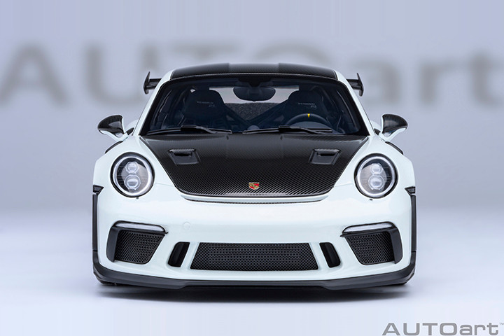 1/18 AUTOart Porsche 911 (991.2) GT3 RS Weissach Package (White) Car Model