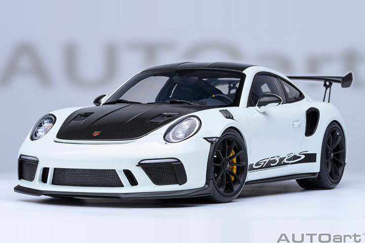 1/18 AUTOart Porsche 911 (991.2) GT3 RS Weissach Package (White) Car Model