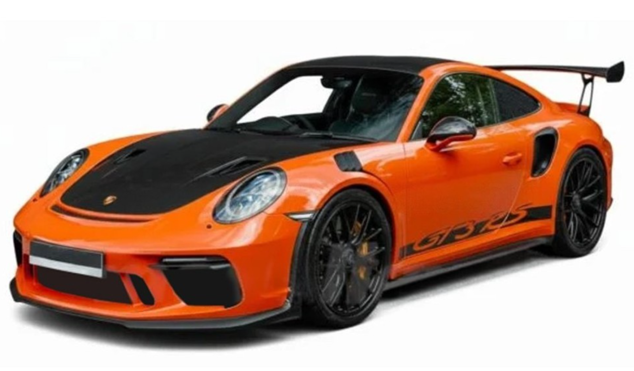1/18 AUTOart Porsche 911 (991.2) GT3 RS Weissach Package (Lava Orange) Car Model