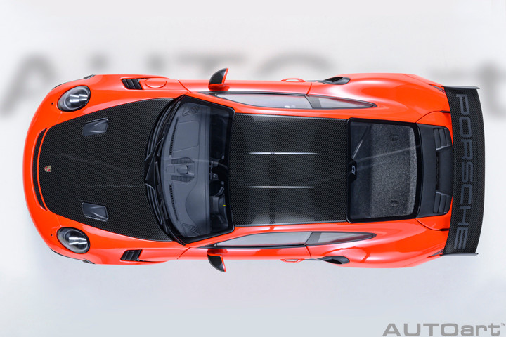 1/18 AUTOart Porsche 911 (991.2) GT3 RS Weissach Package (Lava