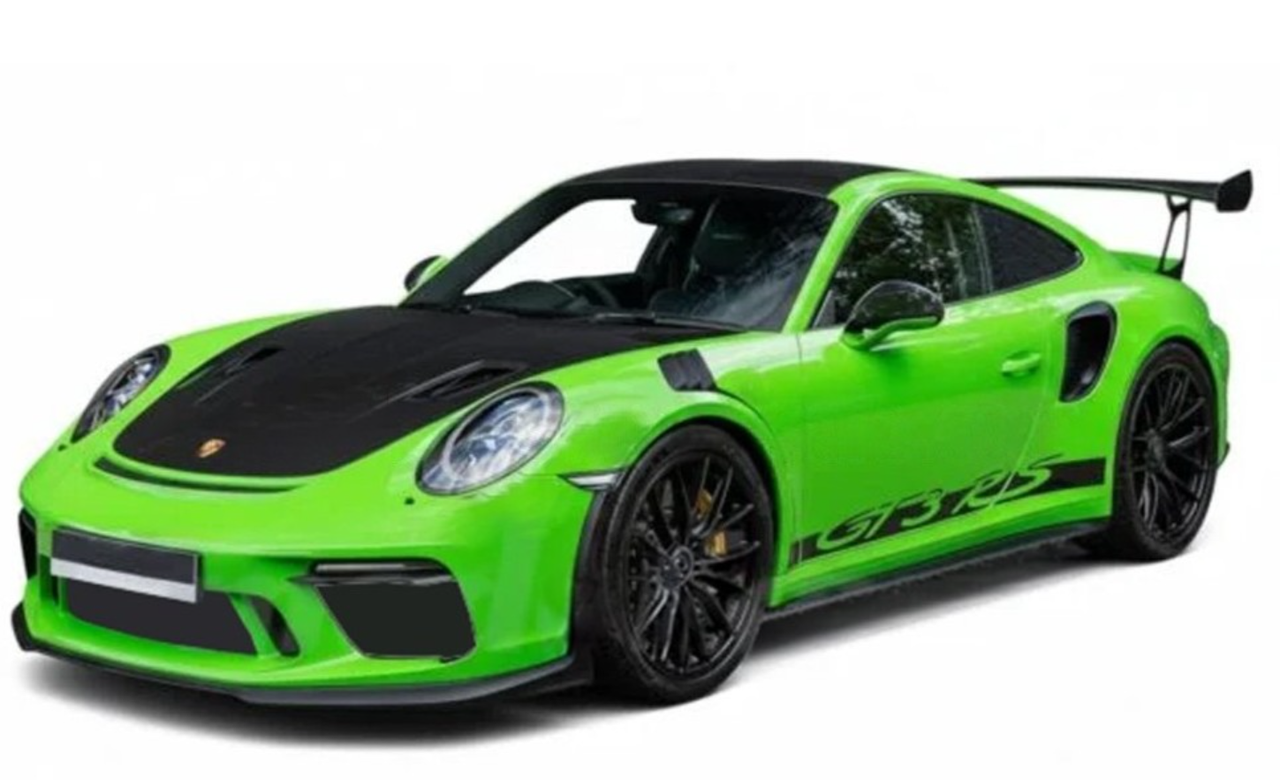 1/18 AUTOart Porsche 911 (991.2) GT3 RS Weissach Package (Lizard Green) Car Model