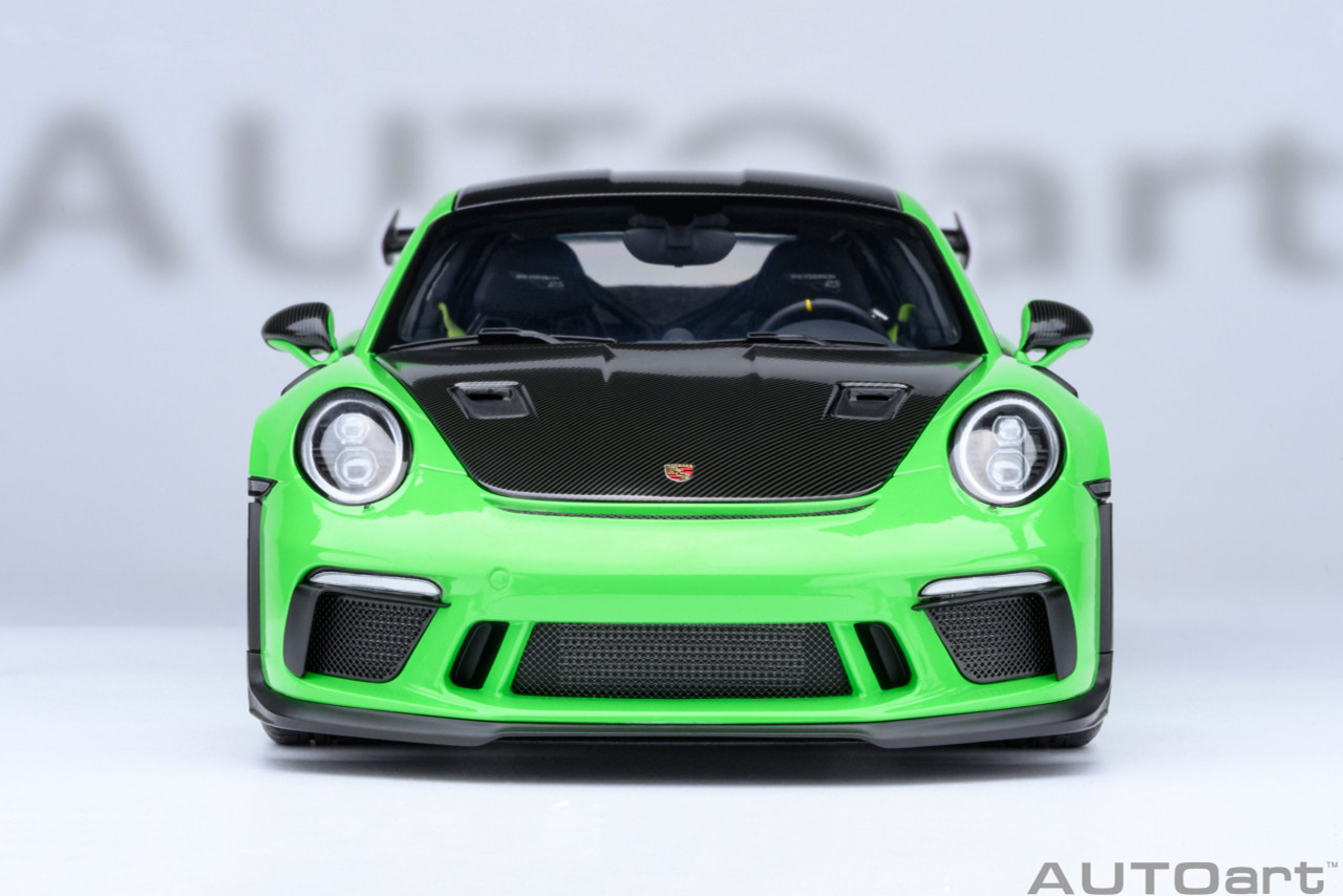 1/18 AUTOart Porsche 911 (991.2) GT3 RS Weissach Package (Lizard Green) Car Model
