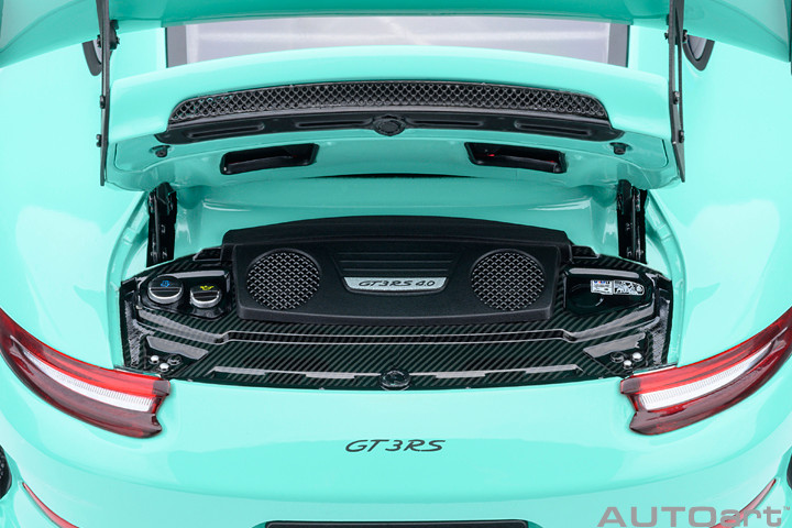 1/18 AUTOart Porsche 911 (991.2) GT3 RS (Mint Green) Car Model