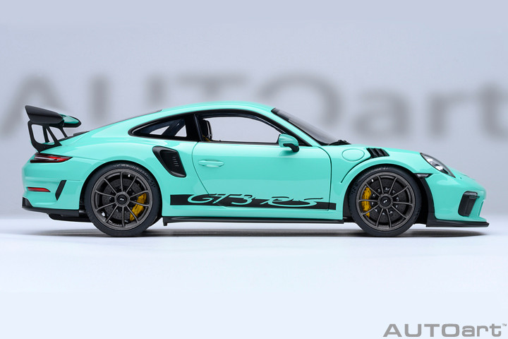 1/18 AUTOart Porsche 911 (991.2) GT3 RS (Mint Green) Car Model