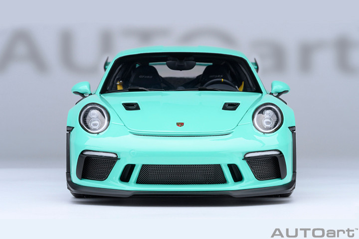 1/18 AUTOart Porsche 911 (991.2) GT3 RS (Mint Green) Car Model