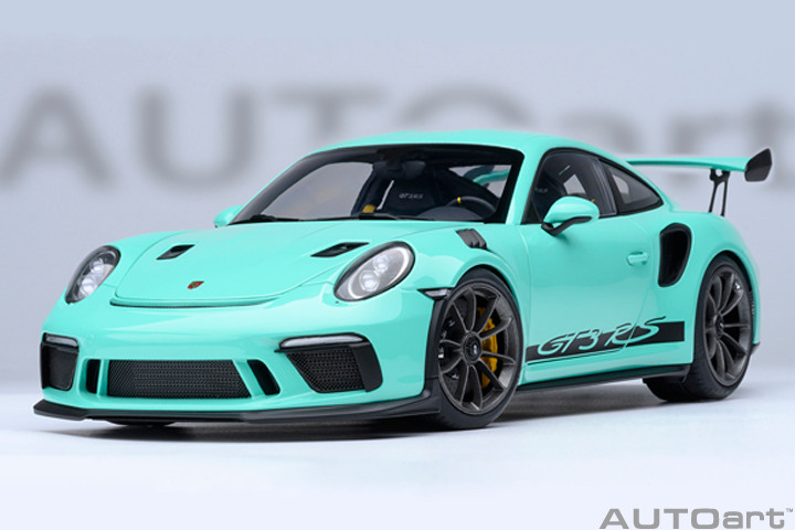 1/18 AUTOart Porsche 911 (991.2) GT3 RS (Mint Green) Car Model