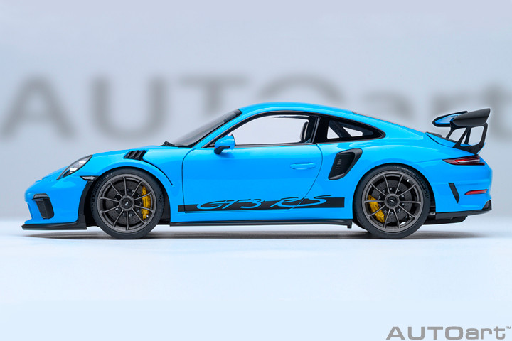 1/18 AUTOart Porsche 911 (991.2) GT3 RS (Riviera Blue) Car Model