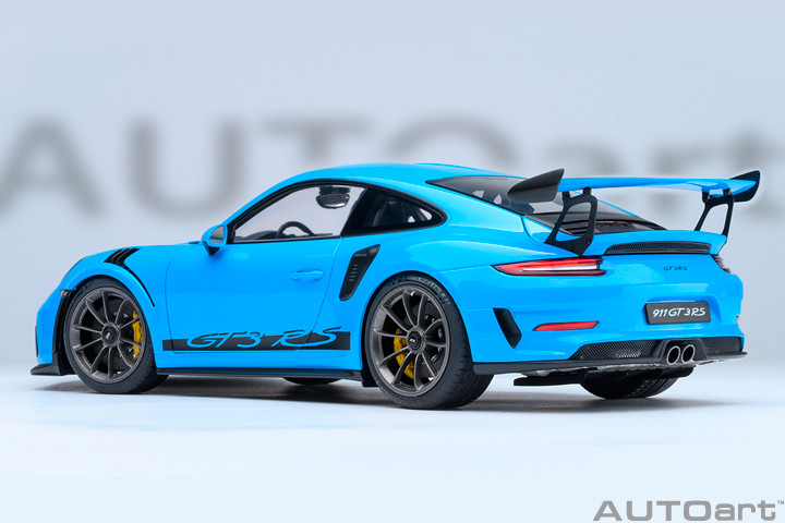 1/18 AUTOart Porsche 911 (991.2) GT3 RS (Riviera Blue) Car Model