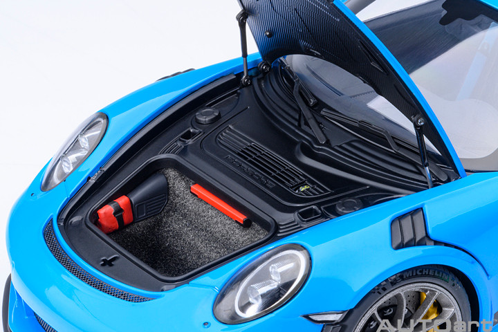 1/18 AUTOart Porsche 911 (991.2) GT3 RS (Riviera Blue) Car Model