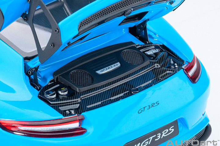 1/18 AUTOart Porsche 911 (991.2) GT3 RS (Riviera Blue) Car Model