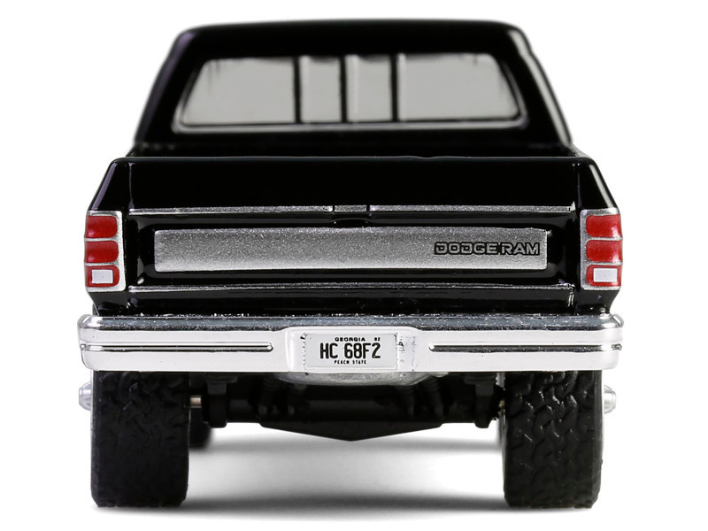 1981 Dodge Power Ram Prospector Pickup Truck Black "The A-Team" (1983-1987) TV Series "Hollywood Series" Release #43 1/64 Diecast Model Car by Greenlight