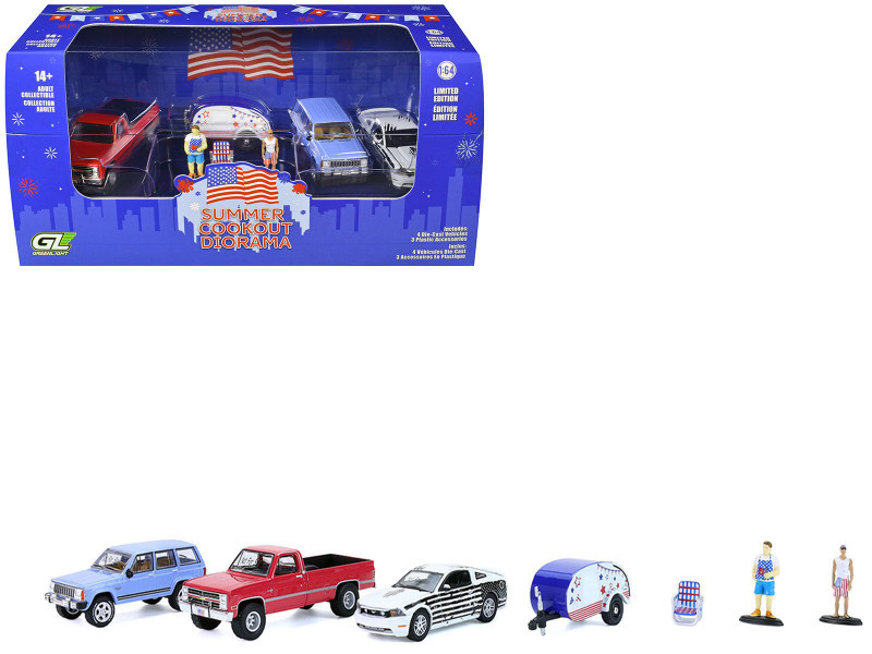 Summer Cookout Diorama