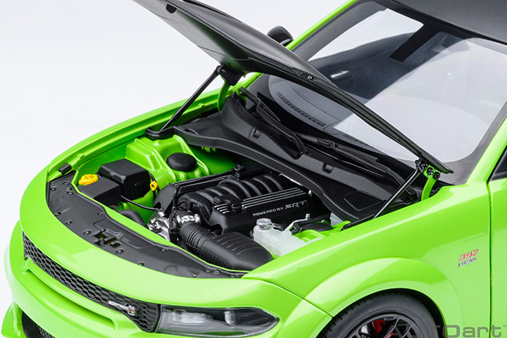 1/18 AUTOart Dodge Charger Scat Pack Widebody (Sublime Green) Car Model