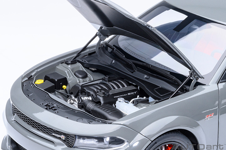 1/18 AUTOart Dodge Charger Scat Pack Widebody (Destroyer Grey) Car Model