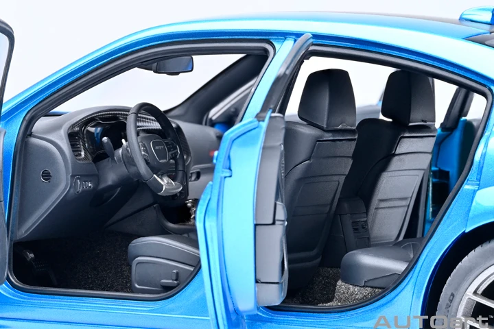 1/18 AUTOart Dodge Charger SRT Hellcat Redeye Jailbreak (B5 Blue) Car Model