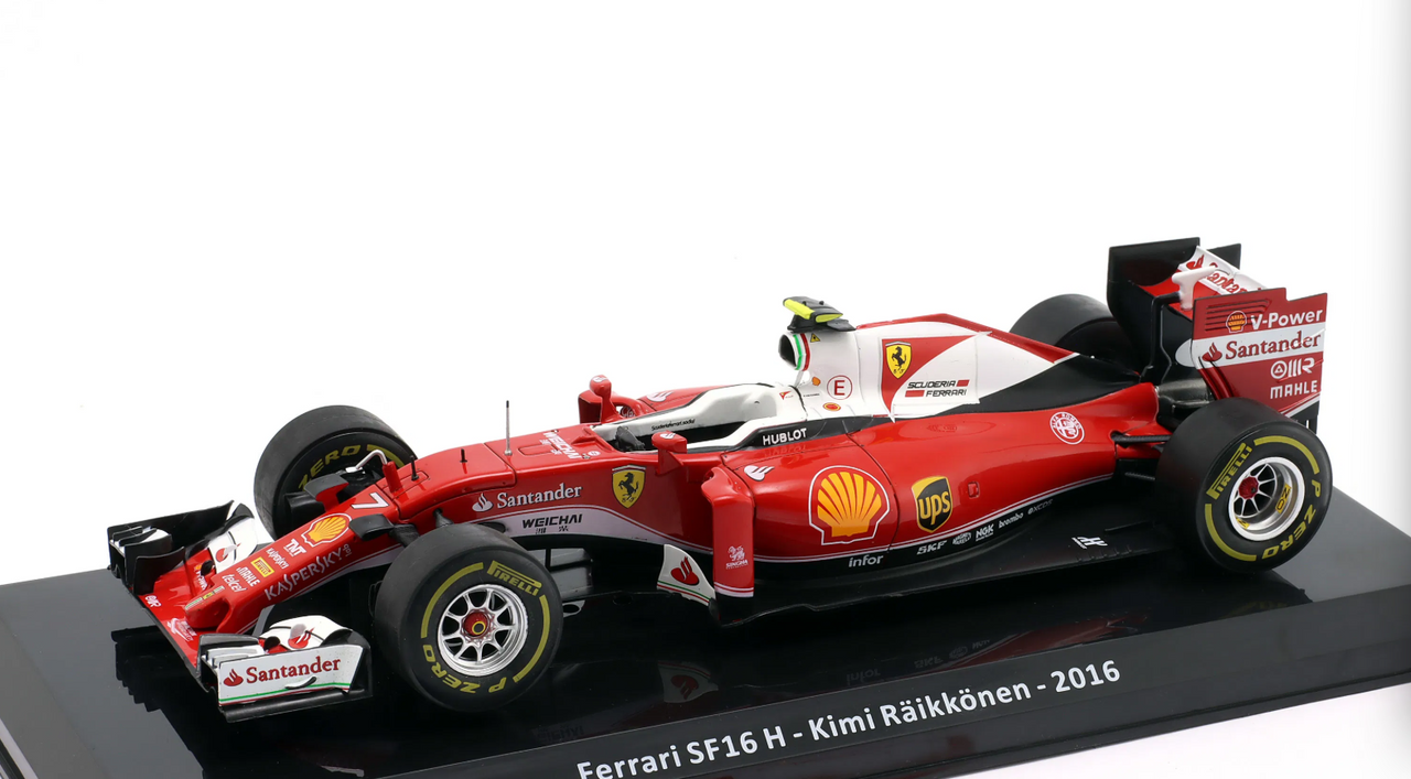 1/24 Premium Collectibles 2016 Formula 1 Kimi Räikkönen Ferrari SF16-H #7 Car Model
