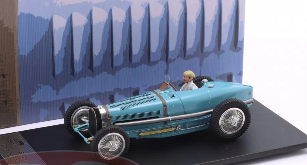 1/43 LeMans Miniatures 1934 Bugatti T59 (Light Blue) Car Model