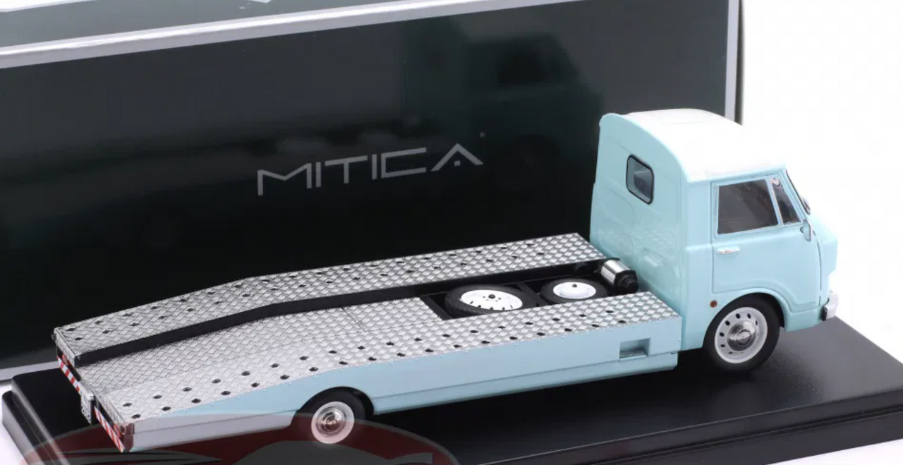 1/43 Mitica 1967 Alfa Romeo A12 (F12) Tow Truck (Light Blue) Car Model