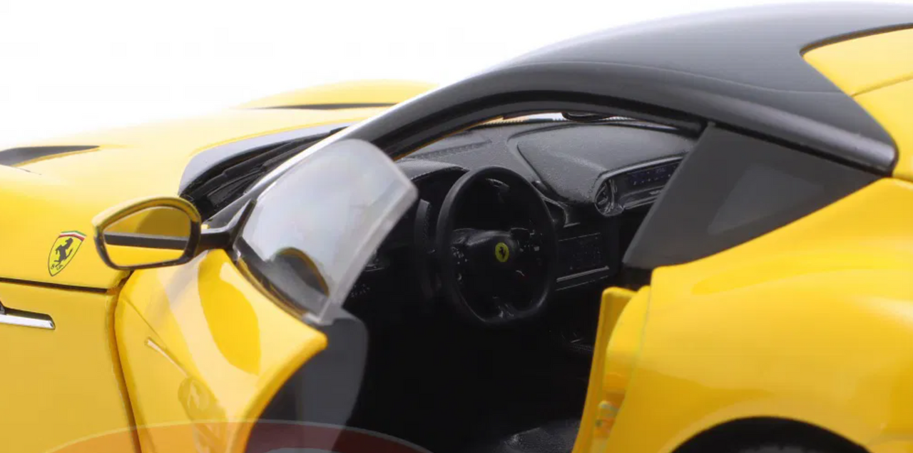 1/18 Polistil 2024 Ferrari 12Cilindri (Modena Yellow) Diecast Car Model