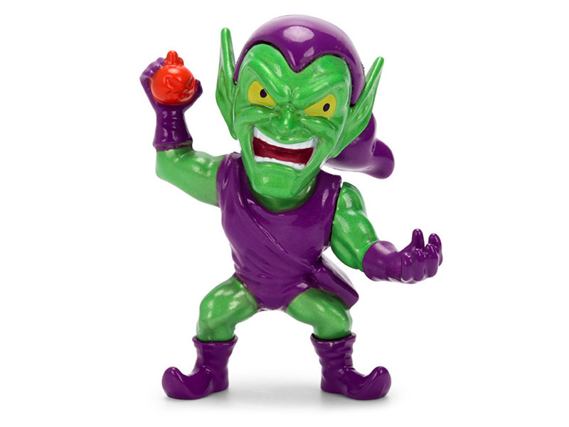 Set of 4 Diecast Figures "Spider-Man" Wave 3 "Metalfigs" Series Diecast Models by Jada