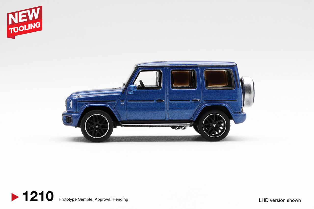 1/64 MINI GT ベンツ5台セット 1/64 Mini GT Mercedes-AMG G63 AMG (Dark Blue Metallic) Diecast Car