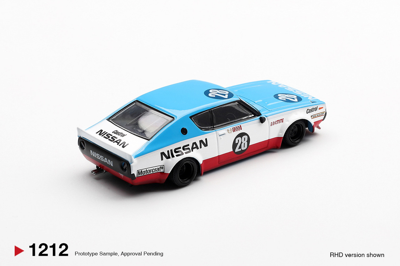 1/64 Mini GT Nissan Skyline Kenmeri Liberty Walk Nissan Racing '75