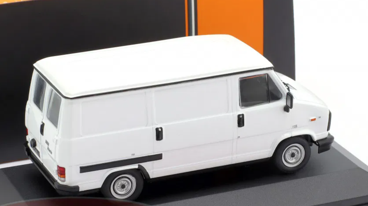 1/43 Ixo 1982 Fiat Ducato (White) Diecast Car Model