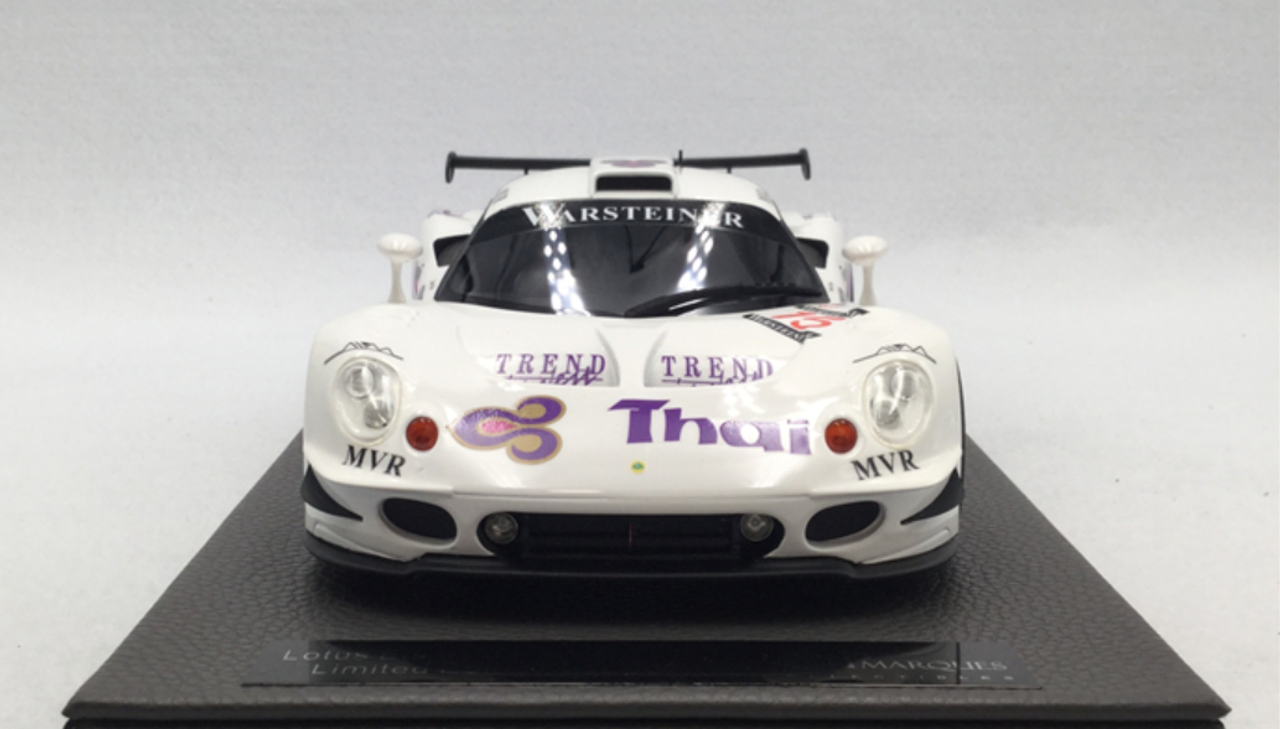 【超激得大得価】トップマルケス 1/18 ロータス エリーゼ GT1 #15 THAI RACING 1997 R.PRUTIRAT/J.POLICAND レーシングカー