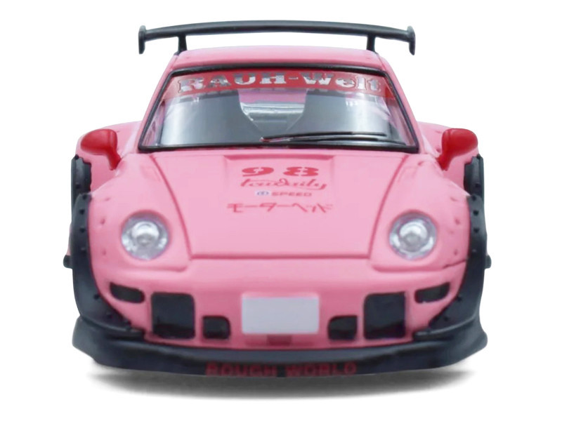 RWB 993 #98 "Hooters" Matt Pink 1/64 Diecast Model Car by Model Model