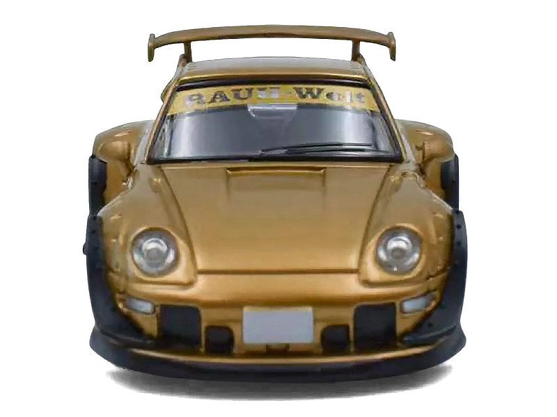RWB 993 "Yoshiwara" Gold Metallic 1/64 Diecast Model Car by Model Model