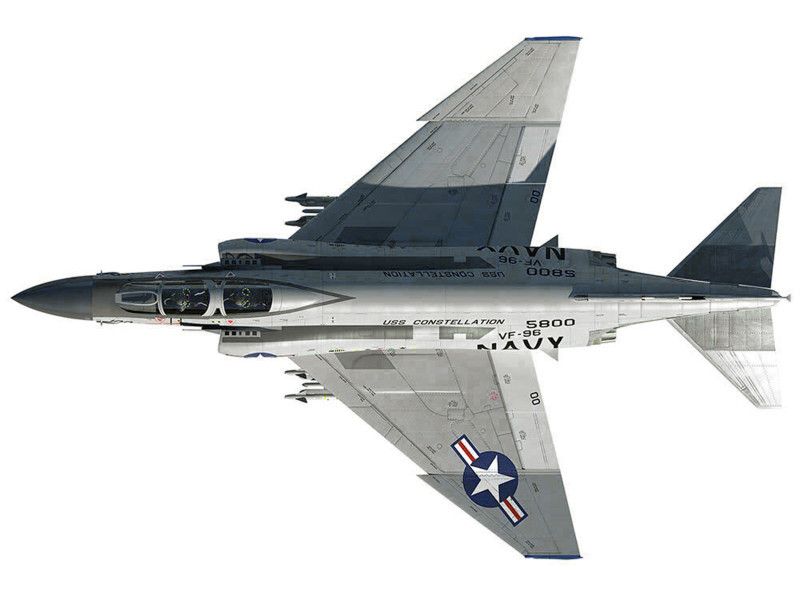 1/144 Air Force 1 F-4 PHANTOM Model